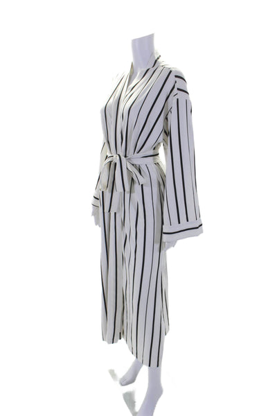 Alice + Olivia by Stacey Bendet x Mason Grey Womens Striped Dress White Size XS