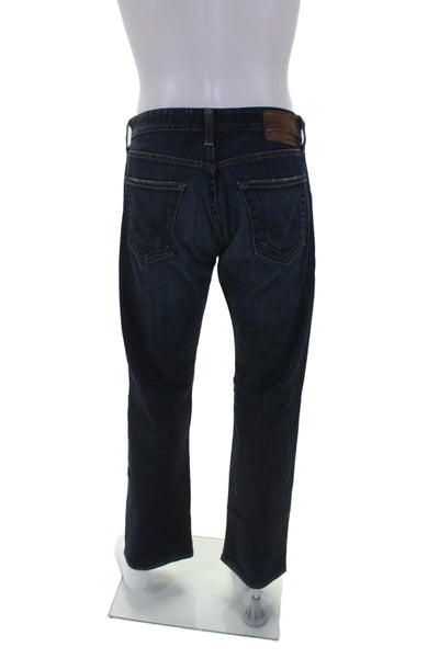 AG Adriano Goldschmied Mens The Protege Straight Leg Jeans Blue Cotton Size 32X3