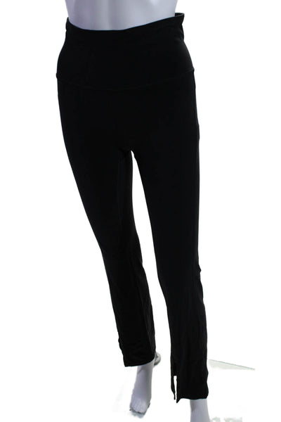 Athleta Women's High Waist Full Length Slit Hem Bootcut Legging Set Black Size S