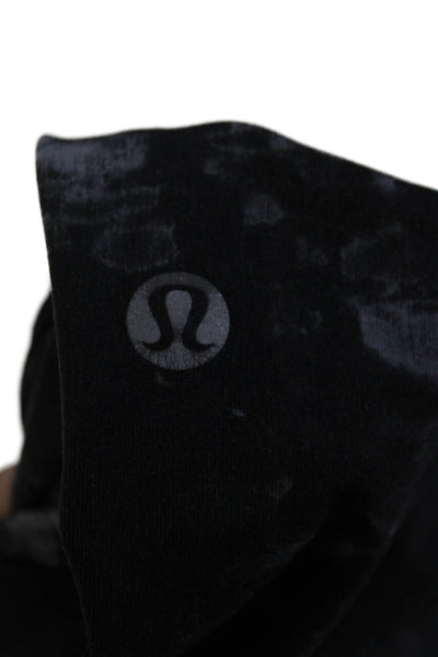 Lululemon Womens High Rise Abstract Printed Ankle Leggings Gray Size 2