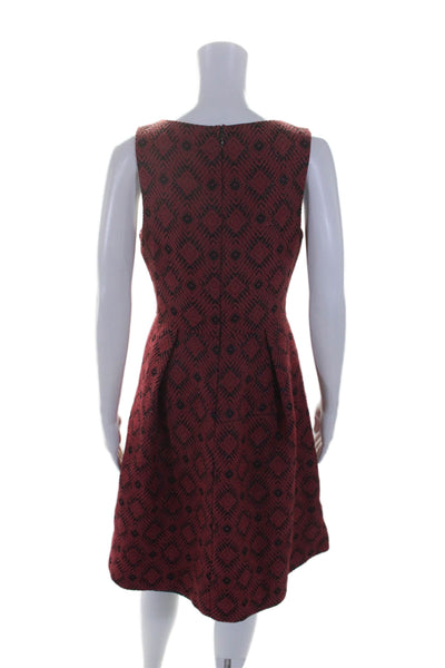 Hutch Womens Red Printed Everly Dress Red Size 6 10485767