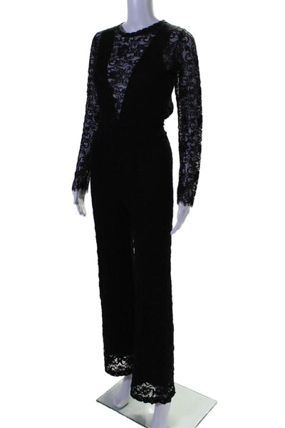 Nightcap Womens Serata Jumpsuit Black Size 6 12733362