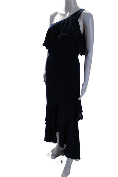 Parker Womens Navy Sharon Gown Blue Size 4 11089266