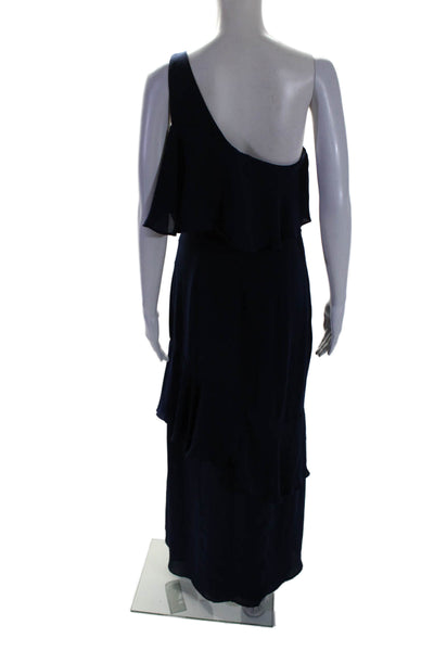 Parker Womens Navy Sharon Gown Blue Size 4 11089266