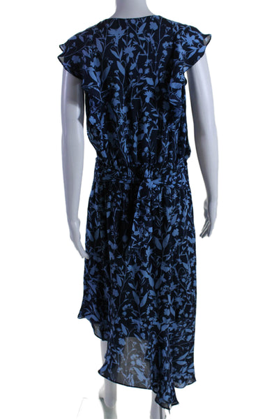 Parker Womens Blue Brynlee Dress Blue Size 10 12536742