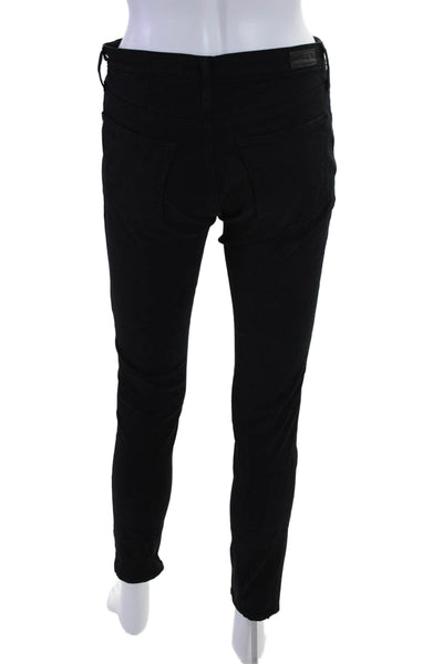 AG Adriano Goldschmied Womens The Legging Ankle Super Skinny Pants Black Size 26