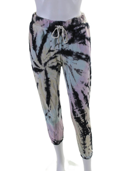 Philanthropy Womens Elastic Waist Tapered Leg Sweatpants Multicolor Size Small