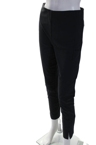 Athleta Womens Darted Back Zippered Slip-On Skinny Leg Pants Navy Size 6