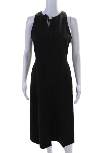 Altuzarra Womens Side Zip Sleeveless Keyhole Sheath Dress Black Size FR 38