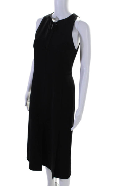 Altuzarra Womens Side Zip Sleeveless Keyhole Sheath Dress Black Size FR 38