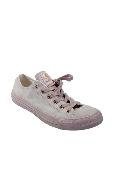 Converse Womens All Star Colorblock Lace-Up Tied Low Top Sneakers Pink Size 9