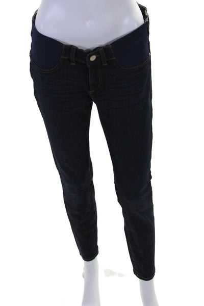 DL1961 Womens Ultimate Treated Florence Maternity Skinny Jeans Blue Size 27