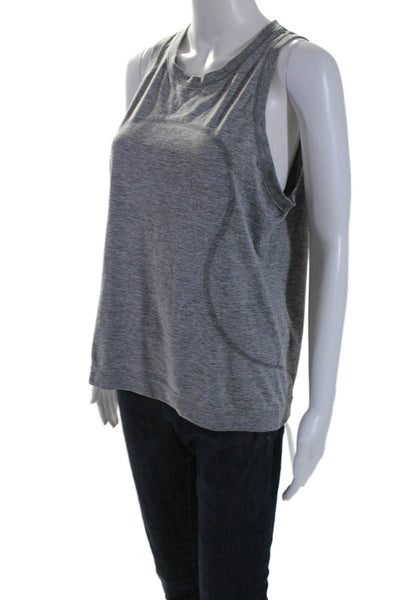 Lululemon Womens Sleeveless Pullover Tank Top Light Heather Gray Size 6