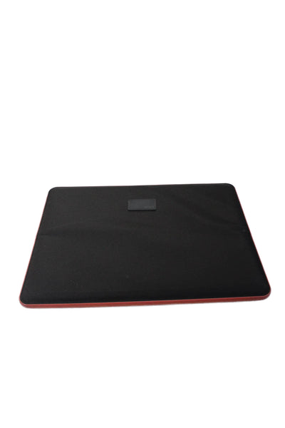 Tumi Unisex Adult Black Red Color Block Laptop 16"x12" Hard Case