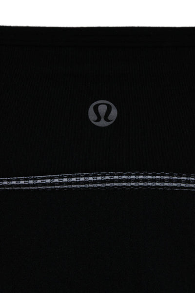 Lululemon Women's V-Neck Spaghetti Straps Athletic Tank Top Black Size 6