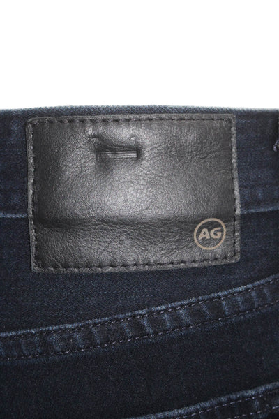 AG Adriano Goldschmied Mens Cotton 5 Pocket Tailored Leg Jeans Navy Size 34X34