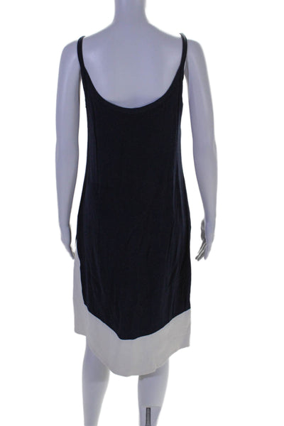 Ted Baker London Womens Scoop Neck Sleeveless Long Dress Blue Size 2