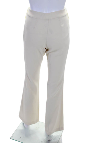 Bec & Bridge Womens Front Slit Darted Hook & Eye Bootcut Pants Beige Size 2