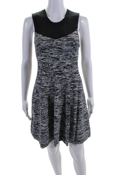 Rachel Rachel Roy Womens Heather Gray Sleeveless Fit & Flare Dress Size S