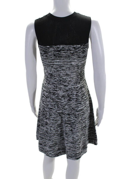 Rachel Rachel Roy Womens Heather Gray Sleeveless Fit & Flare Dress Size S