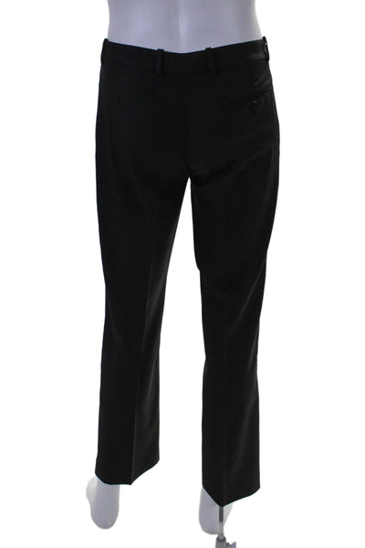 Joseph Mens Tapered Leg Flat Front Pleated Dress Pants Black Size 40