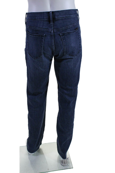 Joes Mens The Classic Straight Leg Dark Wash Mid Rise Jeans Blue Cotton Size 34