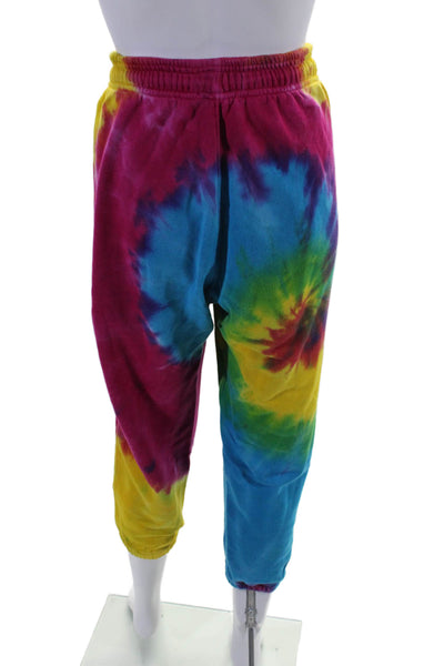 Polo Ralph Lauren Womens Cotton Tie Dye Print Sweatpants Multi Size S