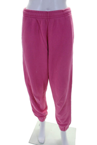 Birger Christensen Rotate Womens Sweatpants Pink Cotton Size Extra Small