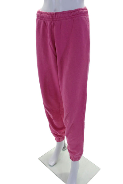 Birger Christensen Rotate Womens Sweatpants Pink Cotton Size Extra Small