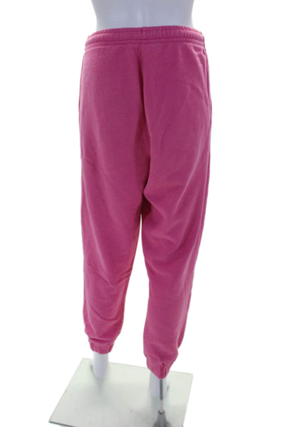 Birger Christensen Rotate Womens Sweatpants Pink Cotton Size Extra Small