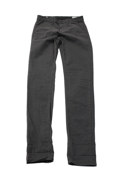 Rag & Bone Mens Cotton Low Rise Standard Issue Tapered Chino Pants Gray  Size 29