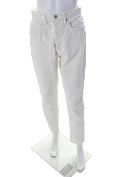 We Wore What by Joes Womens High Rise Vintage Straight Jeans White Size EUR 27