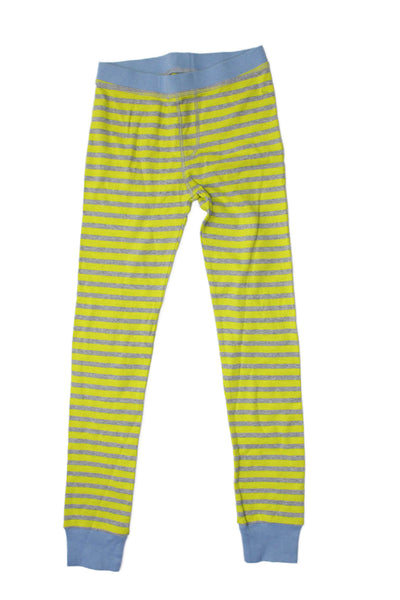 Crewcuts Boys Cotton Striped Print Top Pants Sleepwear Sets Green Size 10 Lot 4