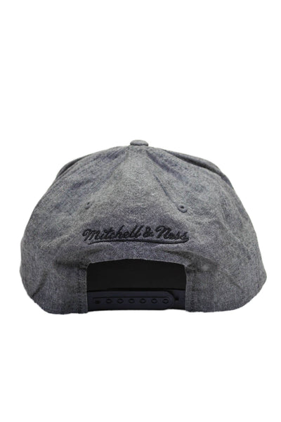 Mitchell & Ness x Billionaire Boys Club Embroidered Baseball Hat Gray Size OS