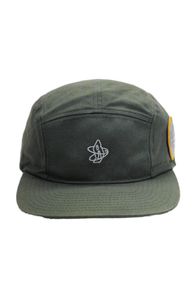 The Classic Mens Cotton Embroidered Textured Slip-On Baseball Hat Green Size OS