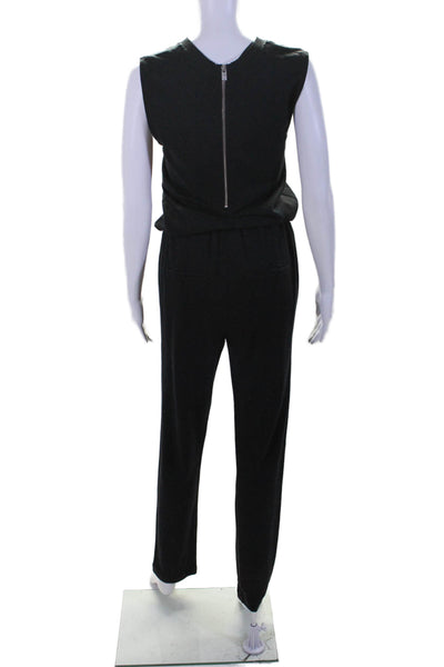Scotch & Soda Maison Scotch Sleeveless Straight Leg Jumpsuit Black Size M