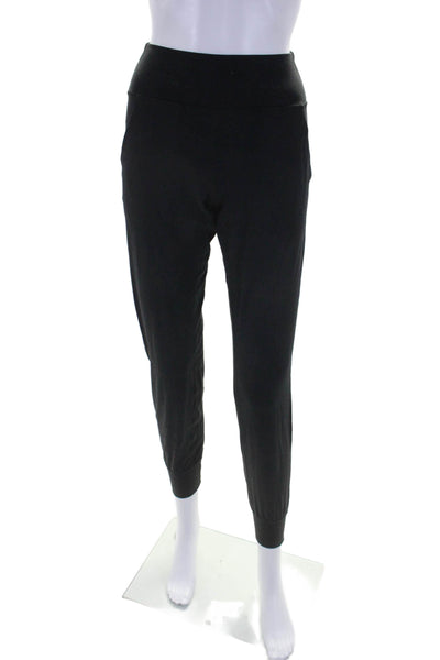 Lululemon Womens High Rise Pull On Athletic Jogger Pants Black Size 4