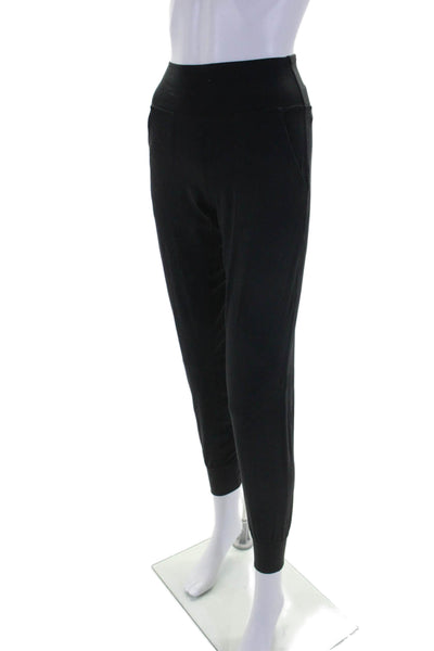 Lululemon Womens High Rise Pull On Athletic Jogger Pants Black Size 4