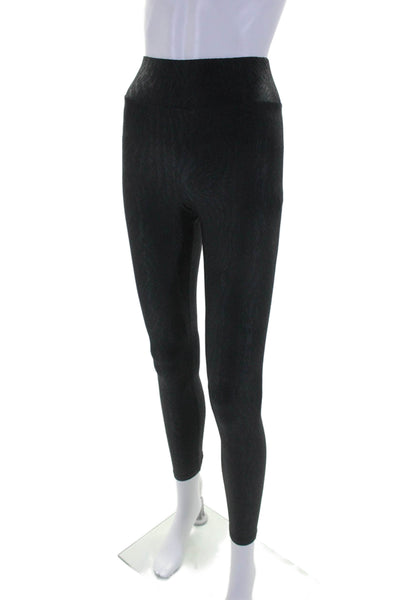 Bandier Womens High Rise Pull On Slim Leg Leggings Black Size Extra Small