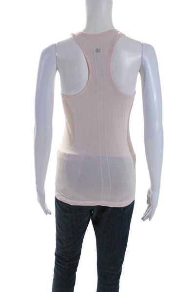 Lululemon Women's Scoop Neck Racerback Athletic Tank Top Pink Size 6