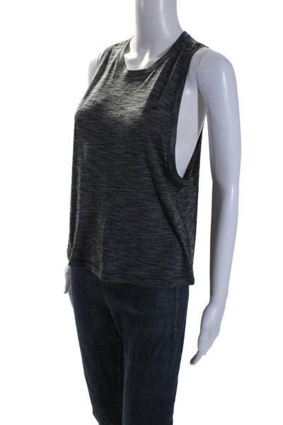 Lululemon Women's Round Neck Sleeveless Tank Top Charcoal Gray Size 6