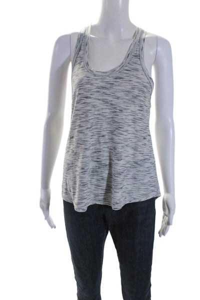 Lululemon Women's Scoop Neck Racerback Athletic Tank Top Gray Size 6