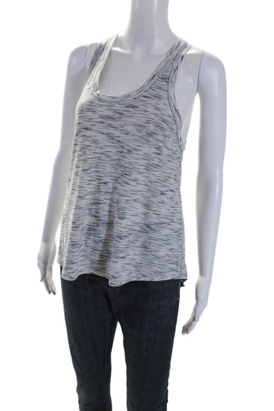 Lululemon Women's Scoop Neck Racerback Athletic Tank Top Gray Size 6