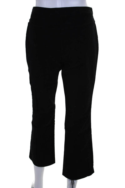 Theory Womens Cotton 2 Pocket Mid-Rise Straight Leg Pants Trousers Black Size 4
