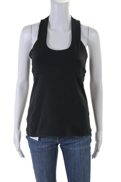 Lululemon Womens Sleeveless Pullover Shelf Athletic Tank Top Black Size 8