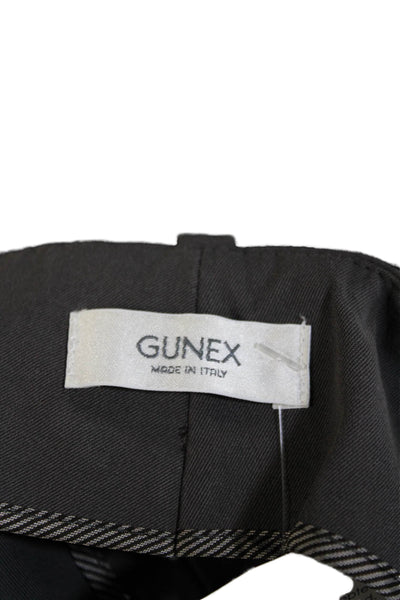 Gunex Women's Hook Closure Flat Front Straight Leg Dress Pants Tan Size 8