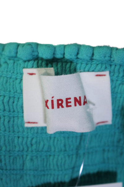Xirena Womens Cotton Baltic V-neck Halter Sleeveless Chelsea Dress Size S