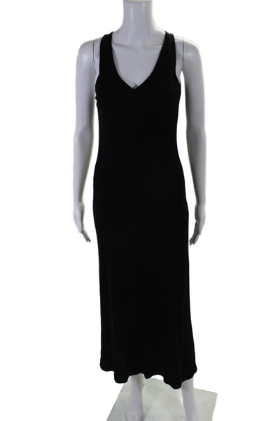 Harriet Selwyn Womens Sleeveless Scoop Neck Pullover Long Dress Black Size 1