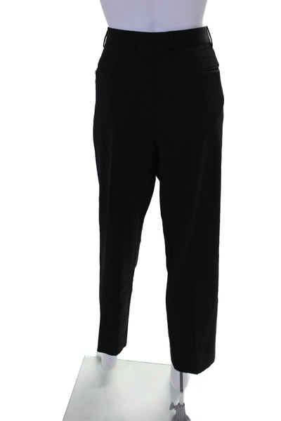 Zanella WomensTapered Stretch Waistband Business Causal Dress Pants Black Size 3