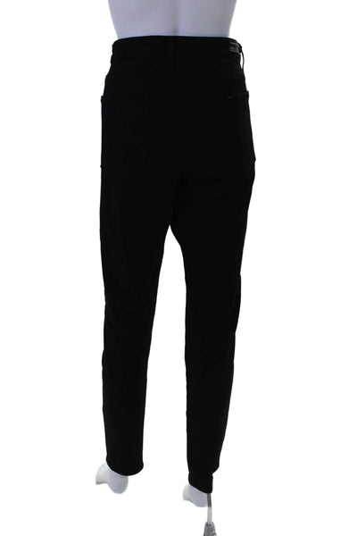 AG Adriano Goldschmied Womens Farrah High Rise Skinny Pants Black Size EUR 31